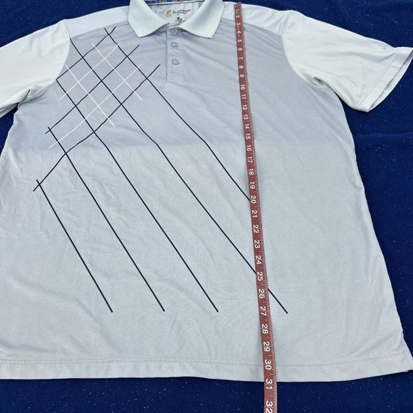 St.‎ Andrews of Scotland Shirt Men's L Light Blue Short Sleeve Polo Golf - Picture 7 of 10